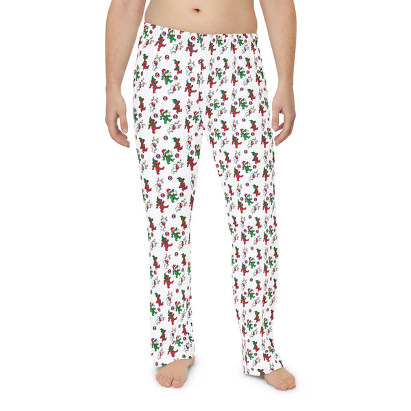 Men's Dancing Bears Holiday Pajama Pants - StealieShop